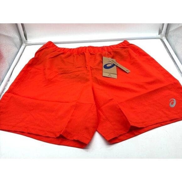 ASICS Men's Ready-Set 7In Shorts, Cherry Tomato, Sz. M - Picture 9 of 10